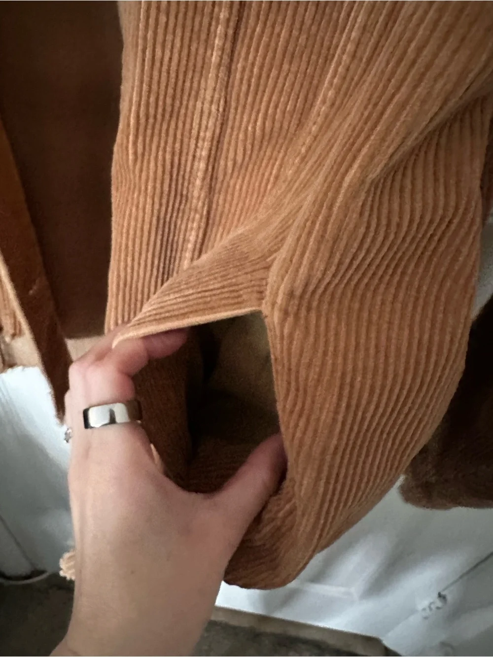 Tan Corduroy Jacket